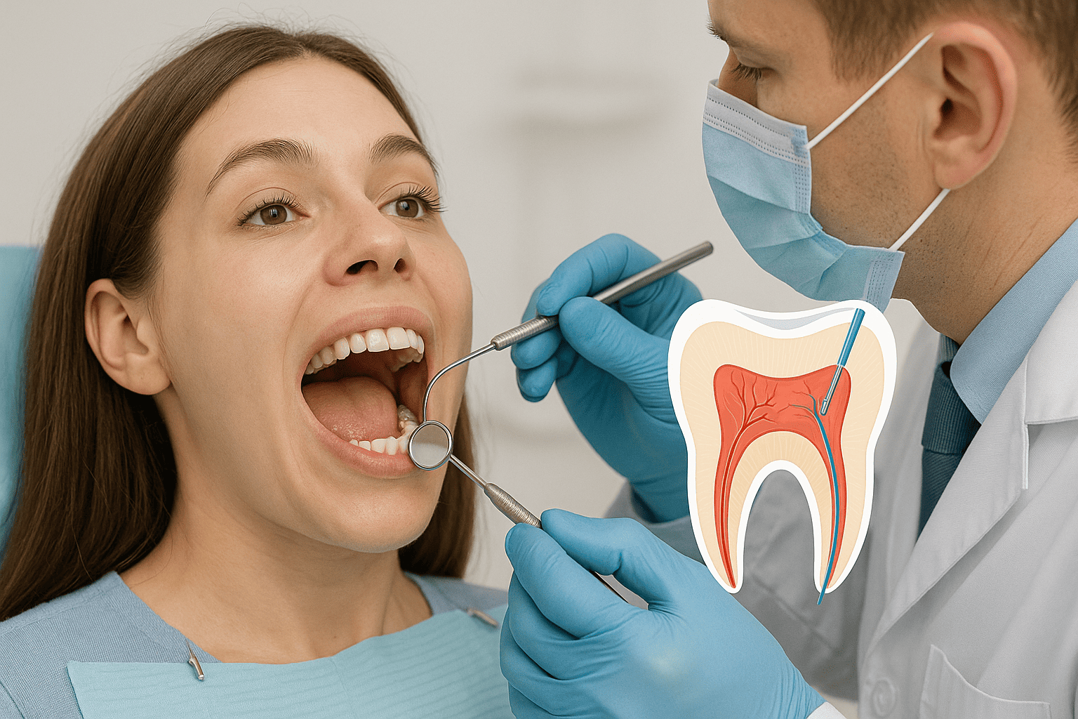 Proceso paso a paso tratamiento de conducto - Endodoncia Lima